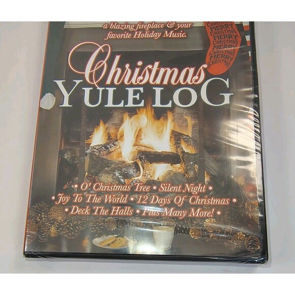 Christmas Yule Log Dvd 2007 Sealed Drews Famous Entertainment - Picture 12 of 12